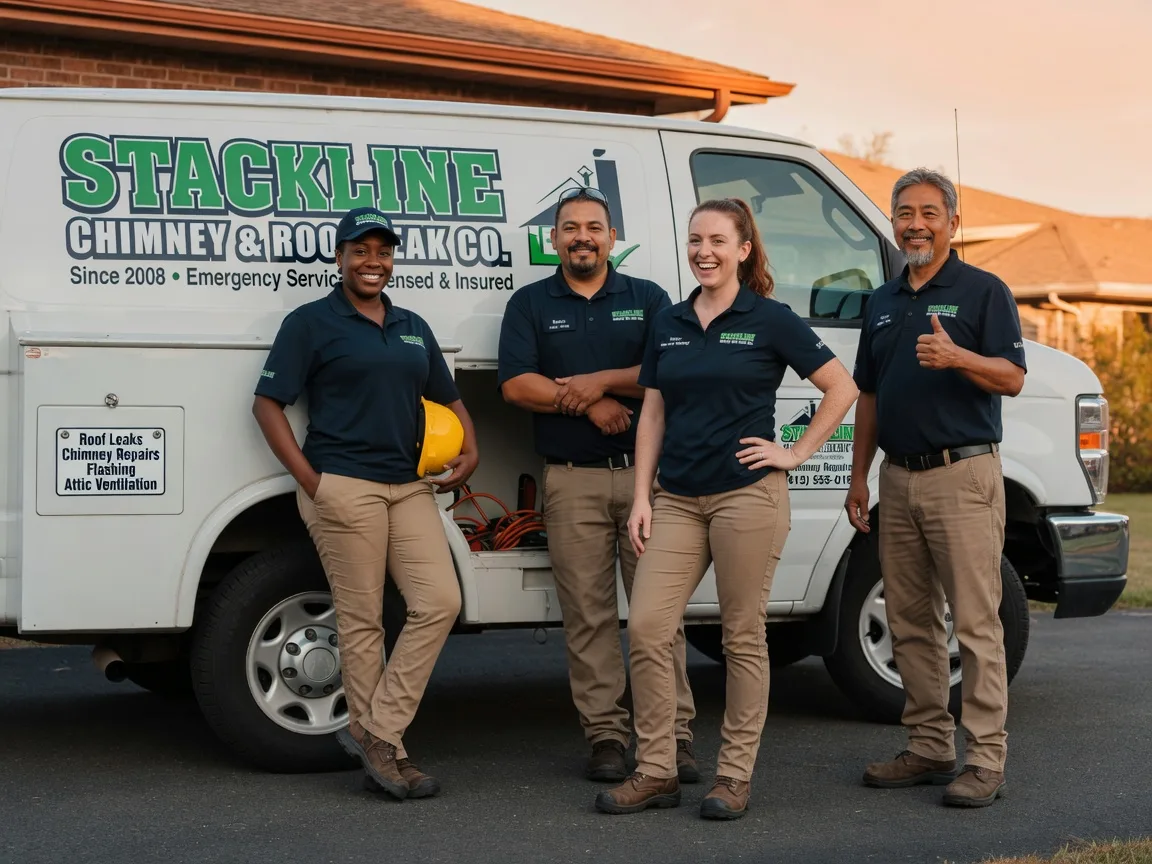 Chimney flashing repair company in Pinehurst, ID